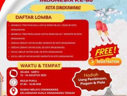 Gebrakan Kemerdekaan! Singkawang Gelar Lomba Pelajar dan Guru Sambut HUT ke-80 RI