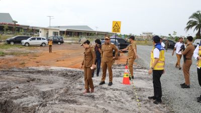 Progres Jalan Menuju Bandara Singkawang Tahap Kedua Sudah 25 Persen