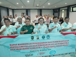 Rapat P4GN Singkawang Dorong Kolaborasi Lintas Sektor Hadapi Ancaman Narkoba
